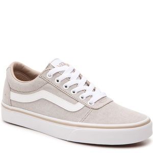 Vans Ward Lo Women’s Sneakers Taupe Canvas, 9